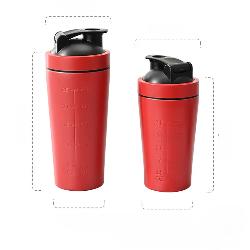 GymEquipz Premium Metal Shaker Cup