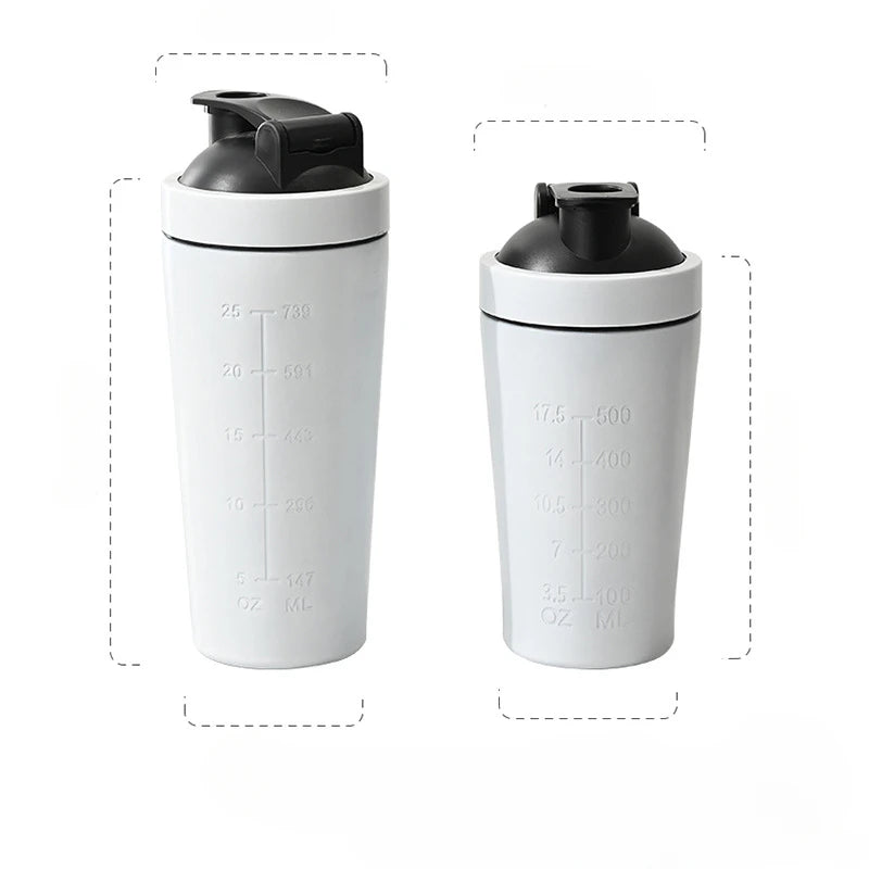 GymEquipz Premium Metal Shaker Cup