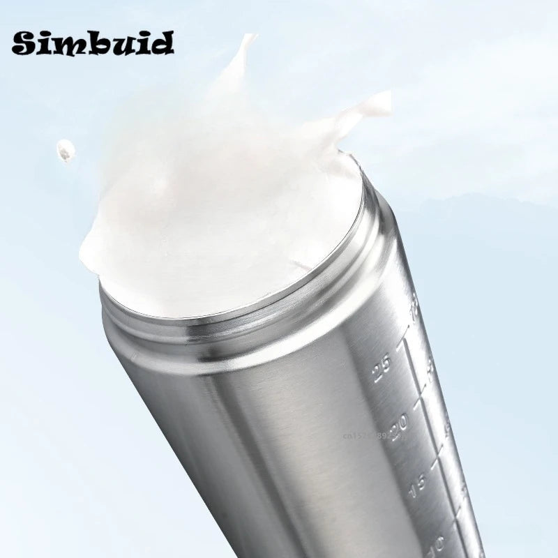 GymEquipz Premium Metal Shaker Cup